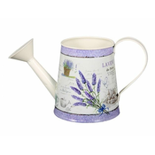 NOHEL GARDEN Čajnik LAVENDER DE PROVENCE kovinski d11x24x12cm