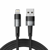 KABEL TECH-PROTECT ULTRABOOST LIGHTNING CABLE 12W/2.4A 200CM GREY