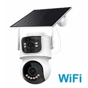 Gembird CAM-IP4MP-TQ9-AOV-WiFi GMB kamera 4MP(2mp+2mp) H.265 Solar Camera, ICSEE App, 3.6mm, IP66