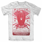Led Zeppelin Mobile Municipal White L Majica