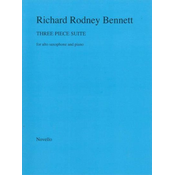 BENNETT:THREE PIECE SUITE FOR ALTO SAXOPHONE AND PIANO