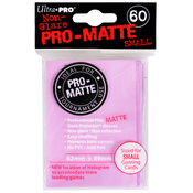 Ultra Pro Card Protector Pack - Small Size (Yu-Gi-Oh!) Pro-matte - Ružicaste 60 kom.