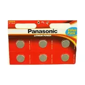 PANASONIC Lithium Power  Litijumska baterija (Dugme), CR2016, 6/1