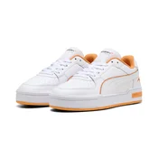 PUMA McLAREN RACING CA Pro Sneakers Unisex, Sport, White/Papaya, 40.5