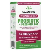 Swanson - Ženski dnevni probiotik in prebiotik, 60 kapsul