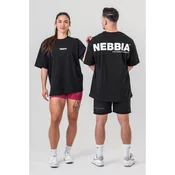Nebbia Oversized T-Shirt GYM ESSENTIALS 381 črna, XXL