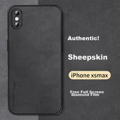 Shangsu Maska za mobilni telefon iPhone XS Max, Crna