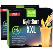 2x NightBurn XXL, omejena izdaja - okus ledeni čaj mango