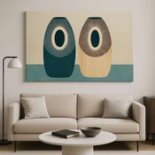 Wallity Dekorativna slika na platnu, 70x100cm, Šarena