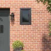 vidaXL vidaXL Okno za klet RISOR 60 x 80 cm PVC in steklo Antracit, (5000215225)