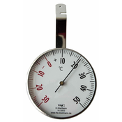 Okenski termometer okrogel 7cm kovinski 14.5003