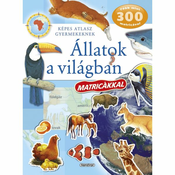 Otroški atlas z nalepkami