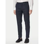 JOOP! Hlače na rob Hank 30102982 Mornarsko modra Slim Fit
