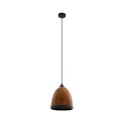 Eglo 79441 - Lestenec na kablu REDHILL 1xE27/60W/230V rjav