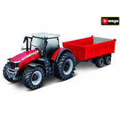 BBurago Kmetijski traktor Massey FERGUSSON 8740S 1:50