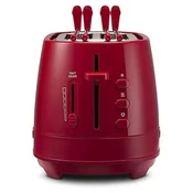 DELONGHI Toster DeLonghi CTLAP2203.R za 2 rezini, rdeč, (5000118901)