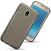 Silikonski ovitek za Samsung Galaxy J3 2017 J330, prozorno rjav