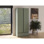 Ormar Alfere 118 (Zelena) Zelena, 210x89x60cm, Porte guardarobaVrata ormari: Klasicna vrata