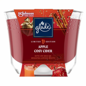 Glade dišeča sveča, Apple Cosy Cider, jabolko/cimet, 224 g