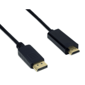 Cabletech Kabel Displayport M. - HDMI M., 0,5m