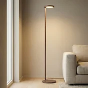 Flos Architectural FLOS Oblique Floor LED talna svetilka, 927, rjava - Dnevna soba/jedilnica - rjava mat - Kovina