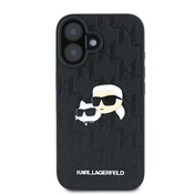 Karl Lagerfeld zaščitni ovitek Monogram Karl & Choupette Head Pin, Iphone 16