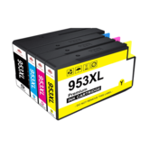 TiskajPoceni Kompatibilne kartuše Hp 953XL komplet Črna, Modra, Rdeča in Rumena XL za OfficeJet Pro 7740, 8210, 8218, 8710, 8715, 8720, 8725, 8730, 8740