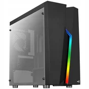 Aerocool AEROCOOL PGS BOLT MINI ČRNO RGB OHIŠJE