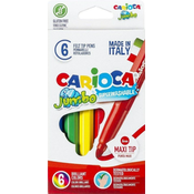 Carioca Jumbo markerji 6 kosov