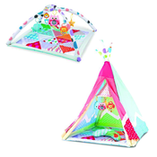 Igralni center Teepee 2v1 Adventure girl Kikka Boo