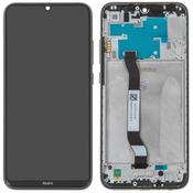 LCD zaslon z okvirjem za Xiaomi Redmi Note 8 Pro - modre barve - OEM