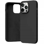 Goospery Goosper Silicone Ovitek za Apple iPhone 14 6,1 črn