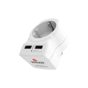 shumee Skross adapter iz Poljske v ZDA, Mehiko na Kubo, Dominikansko republiko z 2xUSB polnjenjem