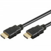 Goobay Goobay HDMI Prikljucni kabel [1x Muški konektor HDMI - 1x Muški konektor HDMI] 10 m Crna