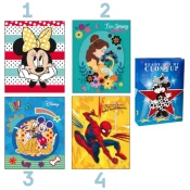 Ukrasna vrecica Disney 3D – satenska vrpca Velicina L