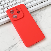 Maska za Xiaomi Redmi Note 14 5G Silikon Pro Camera crvena