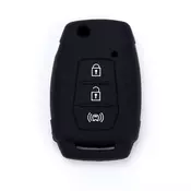 888 CAR ACCESSORIES Silikonska navlaka za ključeve crna Ssang Yong