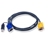 KVM Sw. Aten kabel (PC) 1.8m USB
