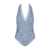 CUPSHE Ženski jednodelni kupaći kostim J29 crno-beli