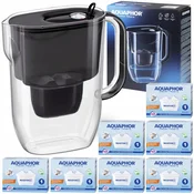 shumee Vrč za filtriranje črne vode Aquaphor Fresh 3,2 l s 7 kartušami Maxfor+