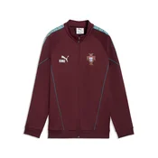 PUMA Portugal KING Anthem Jacket Youth, Football, Ruby Shimmer/Sea Glass, 7-8Y