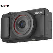 SJCAM ZV200 digitalni fotoaparat, 5K Ultra HD+, 80MP, 2.8 IPS FLIP zaslon, SONY senzor, 16x digitalni ZOOM, 6-osna stabilizacija, polnilna baterija, AUTO fokus, 9 PRESET načinov, +dodatki, črn
