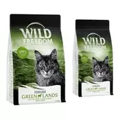 6,5 kg + 2 kg gratis! 8,5 kg Wild Freedom Adult, receptura bez žitarica - Green Lands janjetina