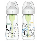 Set bocica za bebe Dr. Browns Options+ - Anti-Colic, 270 ml, Dinos, 2 komada