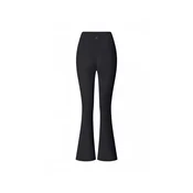 GOD SAVE QUEENS Pajkice Second Skin Studio High-Waisted Bootcut Legging črna