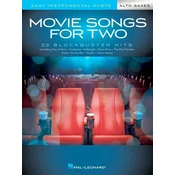 Hal Leonard Movie Songs for Two Alto Saxes Note