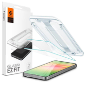 slomart Kaljeno steklo Spigen Glas.tR EZ Fit za Samsung Galaxy S24 FE (2 kosa)