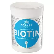 Kallos Cosmetics Biotin maska za bržu rast kose 1000 ml