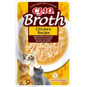 Churu Mokra mačja hrana - CIAO Broth - Piščanec