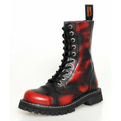 Usnjen škorenj - KMM - Red/Black-100